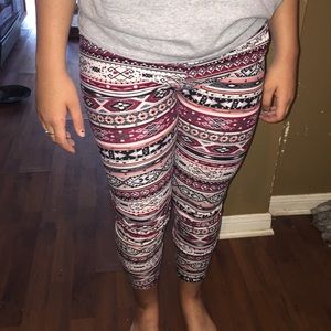 Patterned leggings
