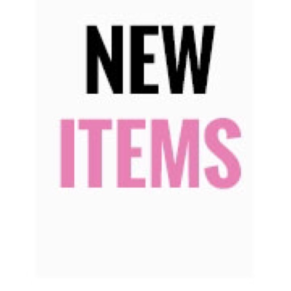 NEW ITEMS! Check them out!