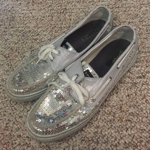 Sparkly Sperrys