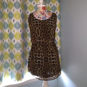 Leopard print dress