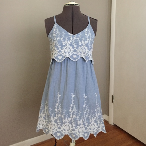 chambray sundress