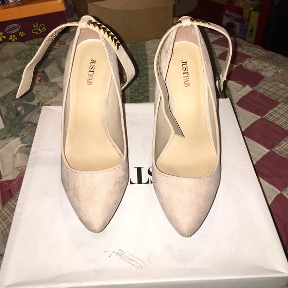 JustFab Shoes - Nude High Heels
