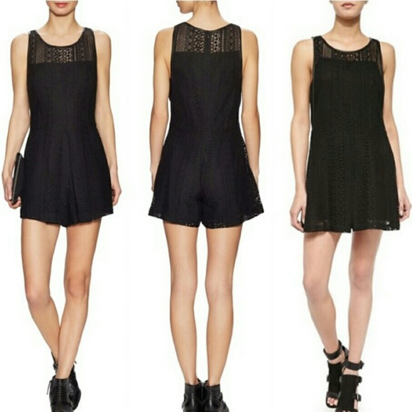 Rebecca Minkoff Lace Romper - Picture 3 of 4