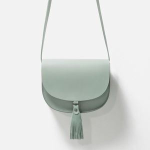 Zara Leather Purse - Mint