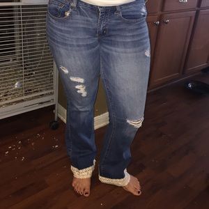 Vintage hippie jeans!