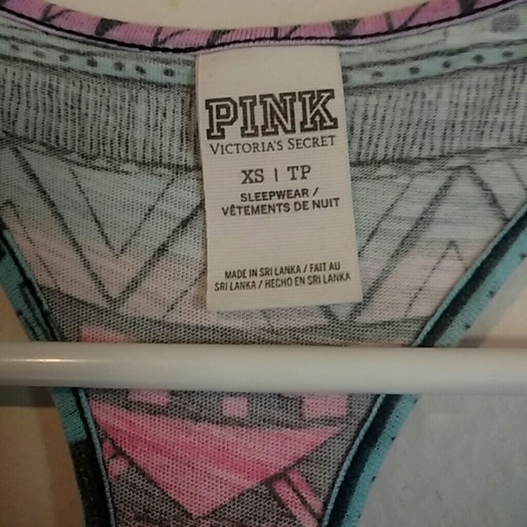 PINK Racerback Tank - Picture 2 of 2