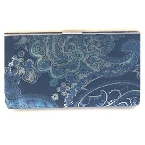 Banana Republic velvet clutch