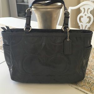 Gray Coach Purse