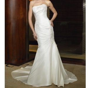 Maggie Sottero Dress - Label sz 8 street sz 4/6