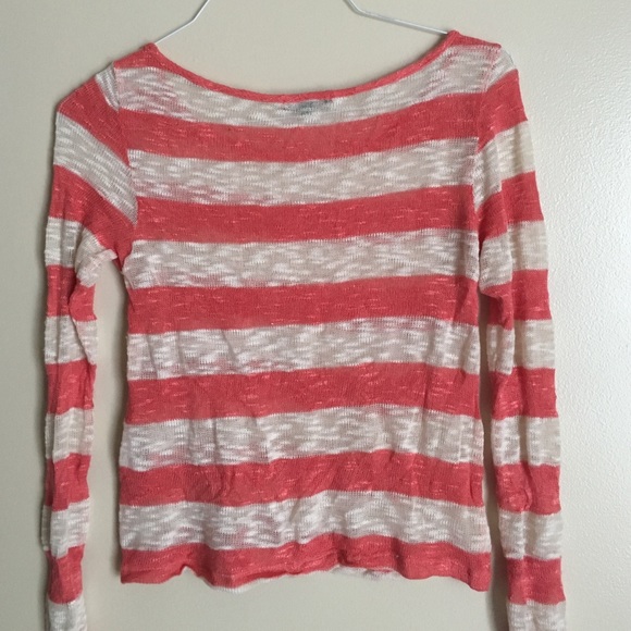 SOPRANO PINK AND BEIGE KNIT CROP TOP - Picture 2 of 4