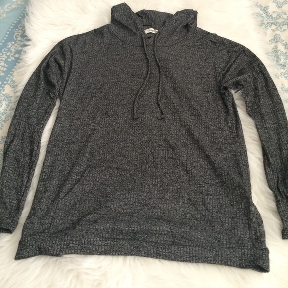 Ginger G Dark grey fitted hoodie size large