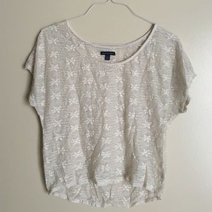 AMERICAN EAGLE LACE COVERUP OR LAYERING SHIRT