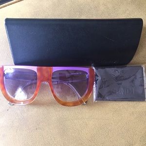 Fendi SS11 Purple & Tortoiseshell Sunglasses