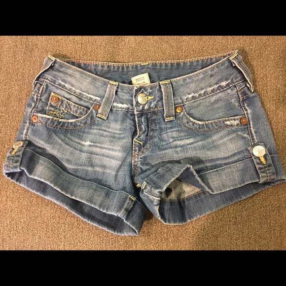 True Religion Cuffed Jess Shorts!