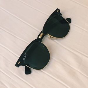 Ray Ban Clubmaster aluminum 51mm (polarized)