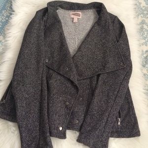 Forever 21 blazer sweatshirt material size Large