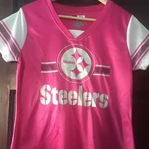Pink steelers jersey