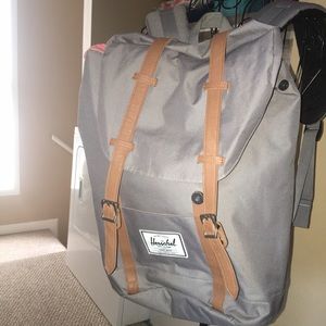 Hershel Supply grey backpack