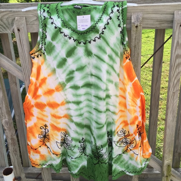 Sleeveless rayon tank