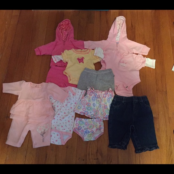 ⏱ CLOSING CLOSET! Bundle of New Baby Girl Clothes