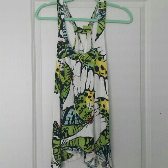 Butterfly Print Tank Top