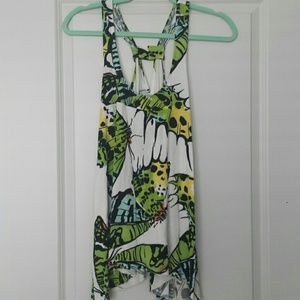 Butterfly Print Tank Top