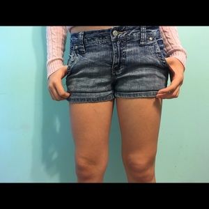 Denim shorts!