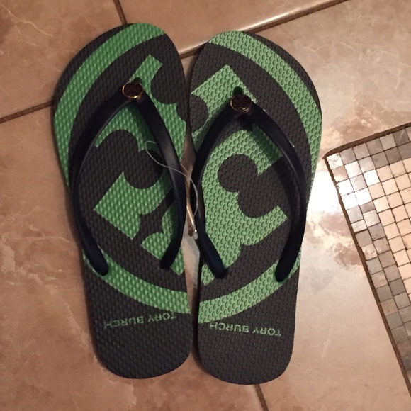 Tory burch flip flops