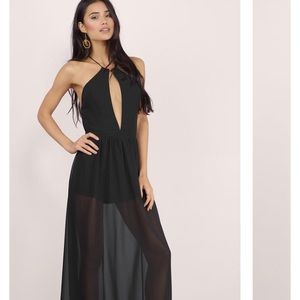 French affair maxi dress
