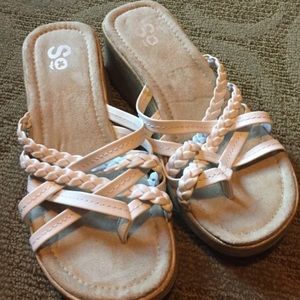 New White Sandals