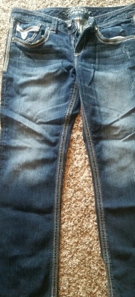 Dark washed jeans