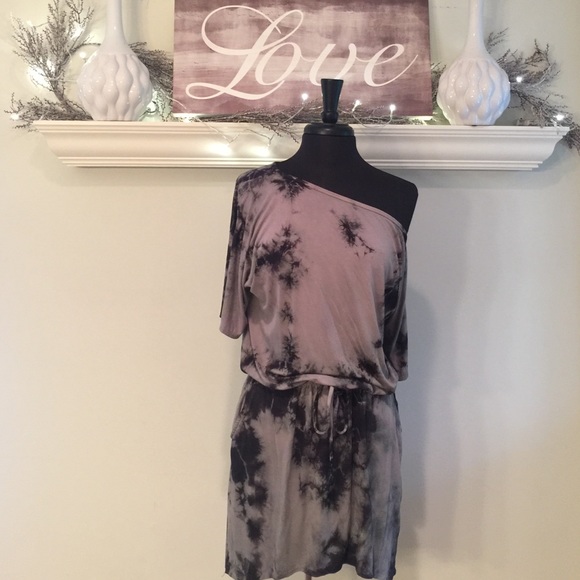 Chaser tie die dress