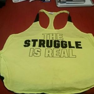 Pink tank top