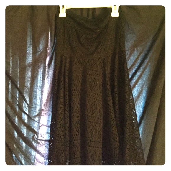 Strapless dress
