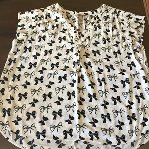 H&M Beautiful Bows Blouse