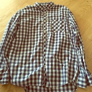 Urban Outfitters Blue Button Down Shirt