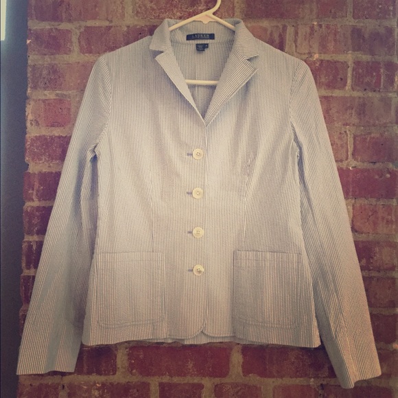 Ralph Lauren seersucker blazer - size M