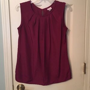 Merona Wine Colored Blouse