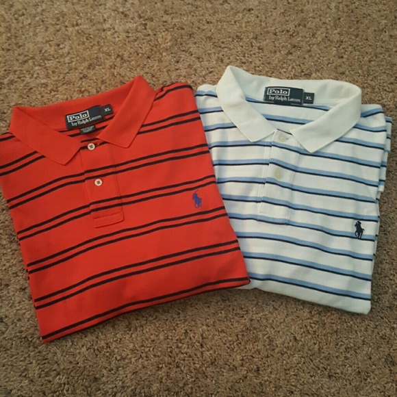 **SOLD ON POSHMARK**Men's Ralph Lauren Polo Shirts - Picture 1 of 4