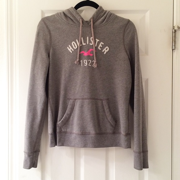 Hollister Sweaters - Gray Hollister Hoody