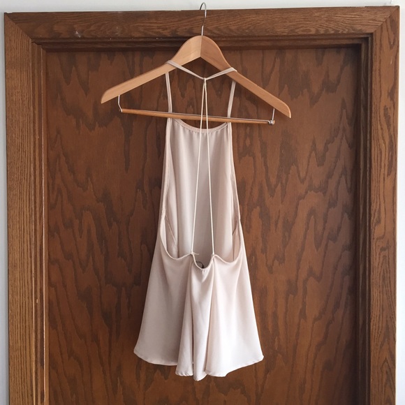 Strappy open back halter Foreign Exchange - Picture 2 of 3