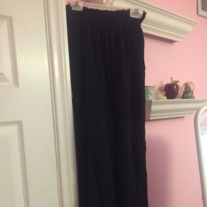 Black brandy melville flowy pants