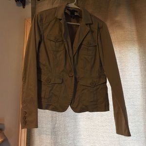New York & Company khaki jacket