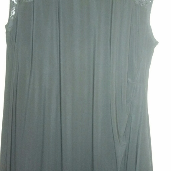 Plus size black dress very beautiful