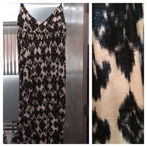 LOFT Maxi Patterned Dress