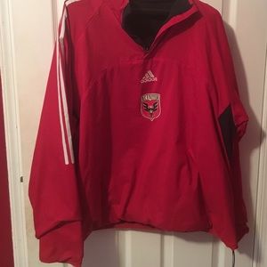 REVERSIBLE Adidas fleece DC UNITED pullover