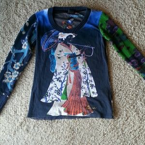 Desigual sweater unique design
