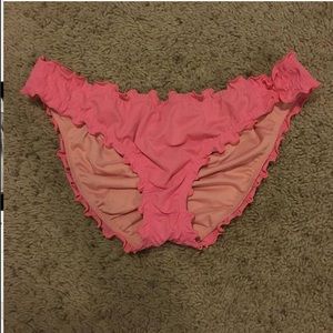 Victoria secret ruffle cheeky bottoms