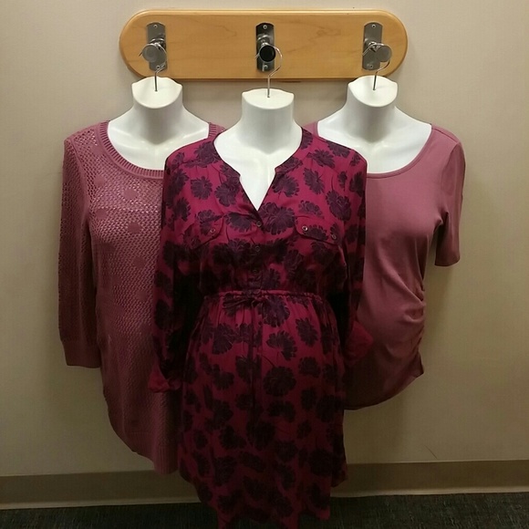 Maternity top bundle (NWT)
