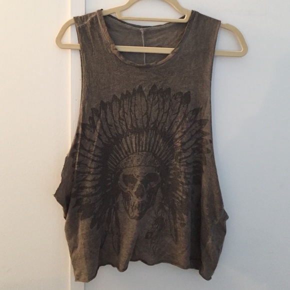 Brandy Melville Indian head muscle tank